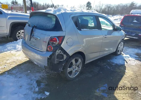 2014 Chevrolet Sonic Ltz Auto from USA, damaged, VIN 1G1JE6SB8E4216288